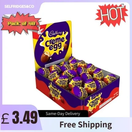 🎉 2024 Special Deals! 🎉 Cadbury Creme Egg (Pack of 48) for a Limited Time! 😋 Free Shipping Included! 🚚 Click Now to Indulge in Your Favorite Treat! 💥