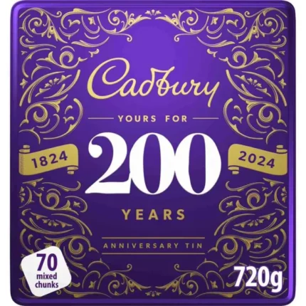 Cadbury Dairy Milk Chunk 200 Years Collection Tin